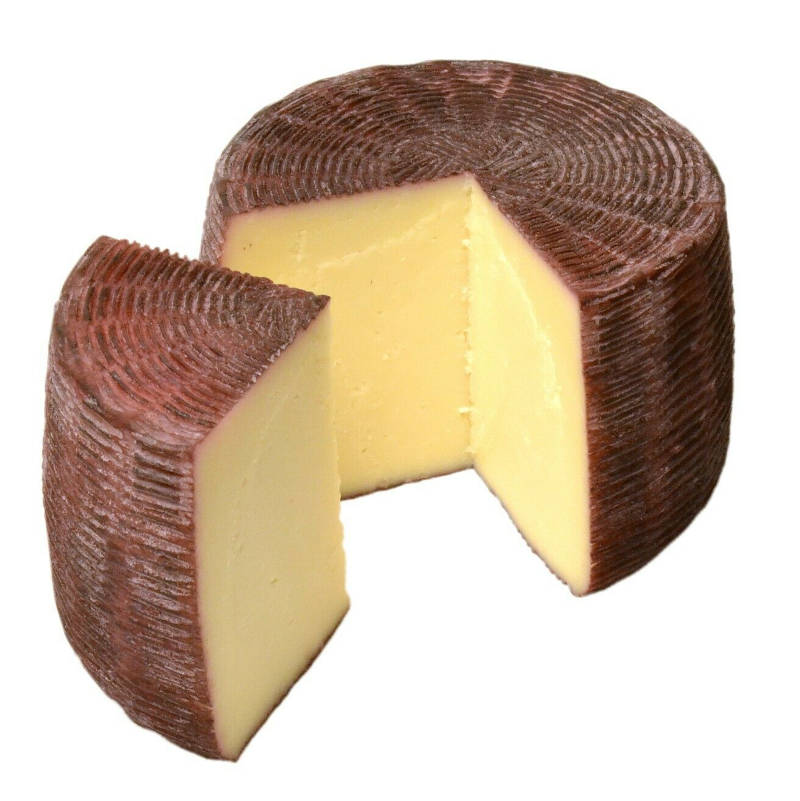 Formaggio ovicaprino affinato al vino trancio - immagine 2